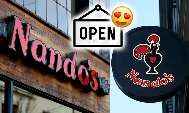 Nando's will be available on Deliveroo in selected areas