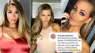 Shaughna Phillips clapped back after a troll called out her 'fillers' in an Instagram post