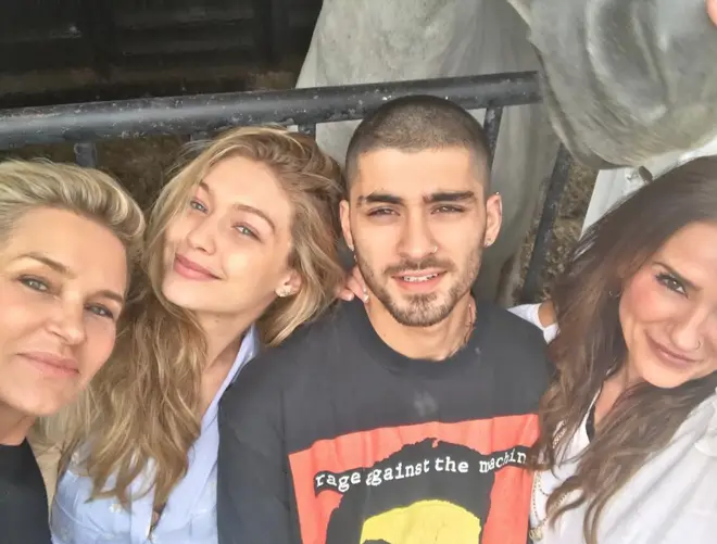 Zayn Malik and Gigi Hadid's families are thought to be close