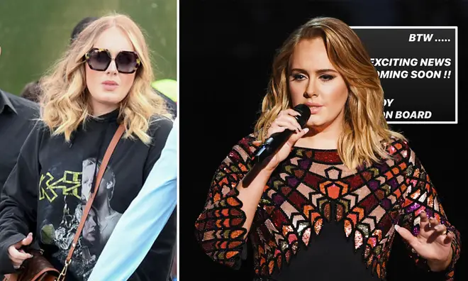 Adele's makeup artist teased her return