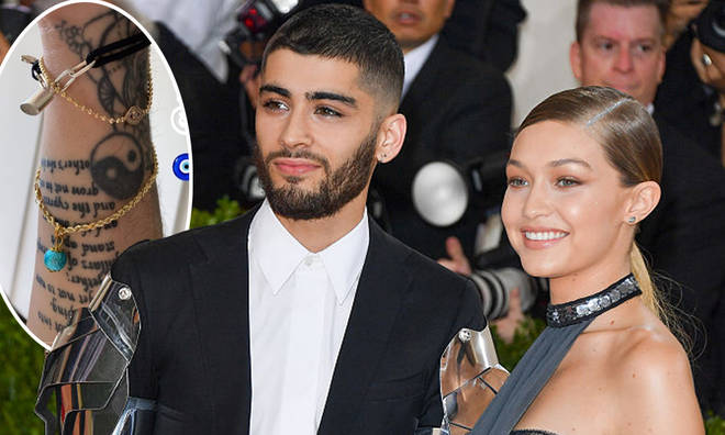 Zayn Malik appears to have a new addition to his tattoo collection
