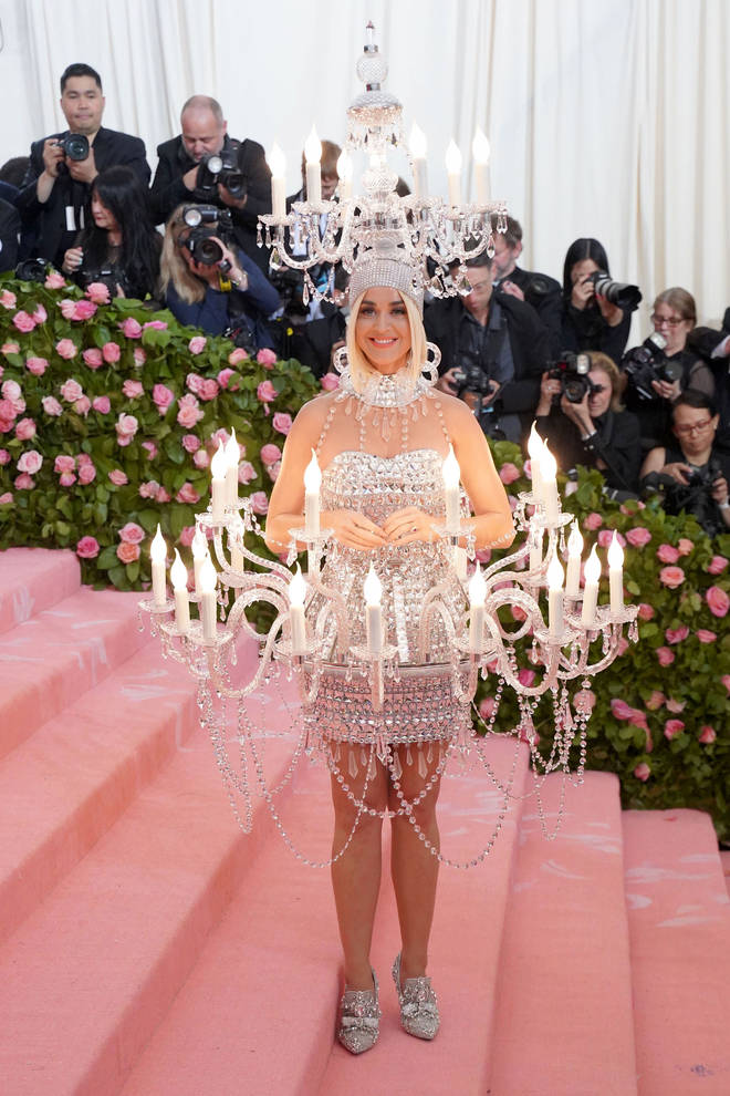 Katy Perry attends the Met Gala in 2019