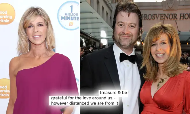Kate Garraway spent her birthday without her husband as he continues to battle coronavirus