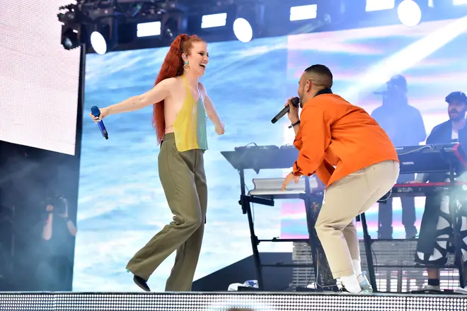 Jess Glynne performed with Rudimental at Capital's Summertime Ball