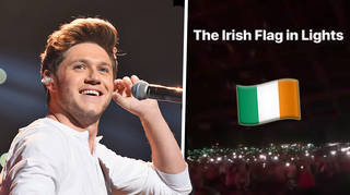 Niall Horan Fans Light Up His Show With An Irish Flag