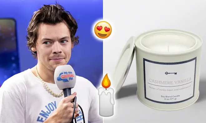 The cashmere vanilla candle that 'smells like' Harry Styles was sold in the US