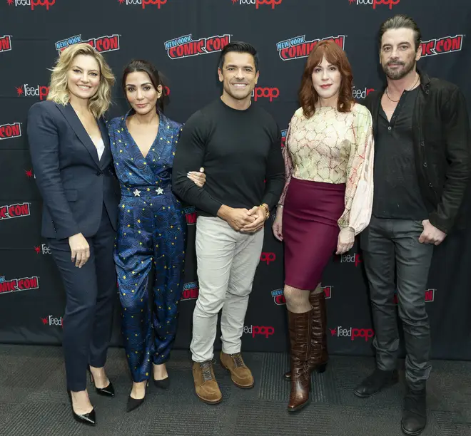 Cast attends press day for Riverdale 