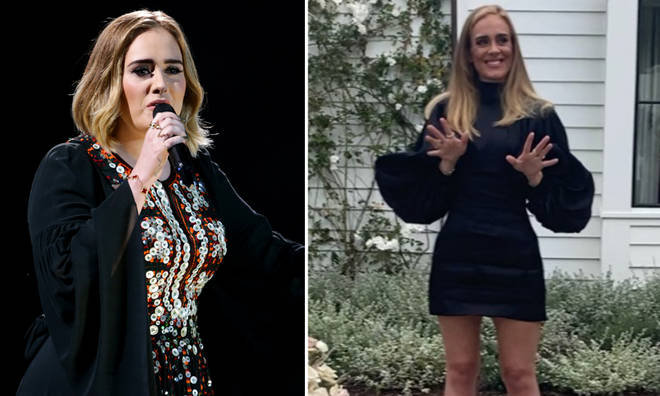 Adele has lost 7 stone.