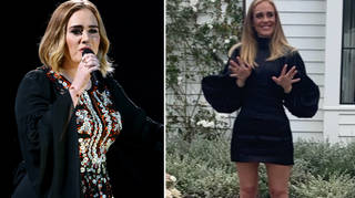 Adele has lost 7 stone.
