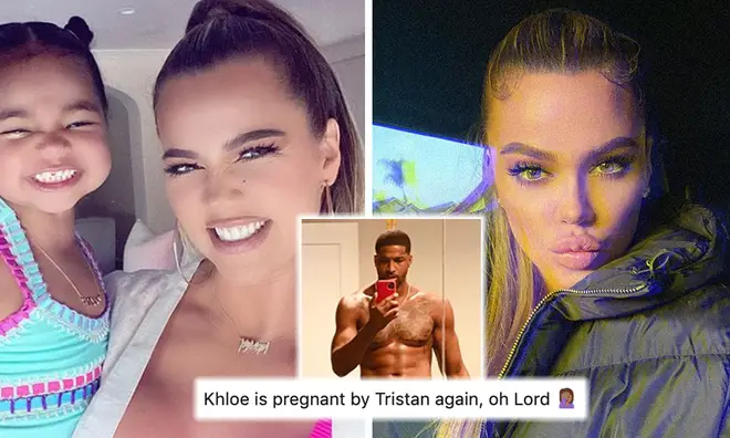 Khloe Kardashian pregnant with ex Tristan Thompson's baby