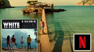 White Lines was filmed in a super exotic location