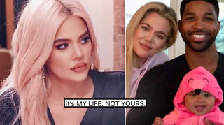 Khloe has hit back at the 'hurtful' comments.