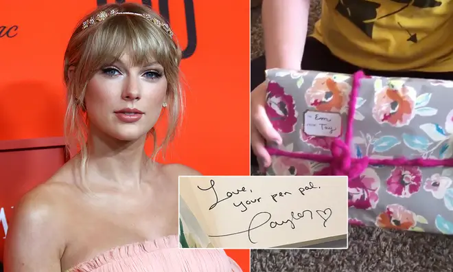Taylor Swift sent her fan a surprise in the post
