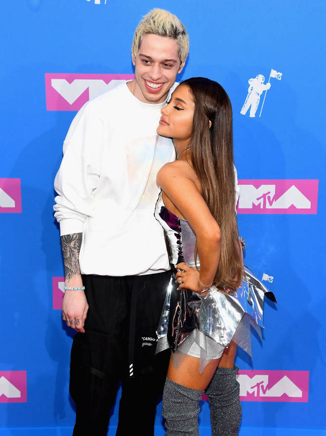 Ariana Grande Pete Davidon when did they get engaged