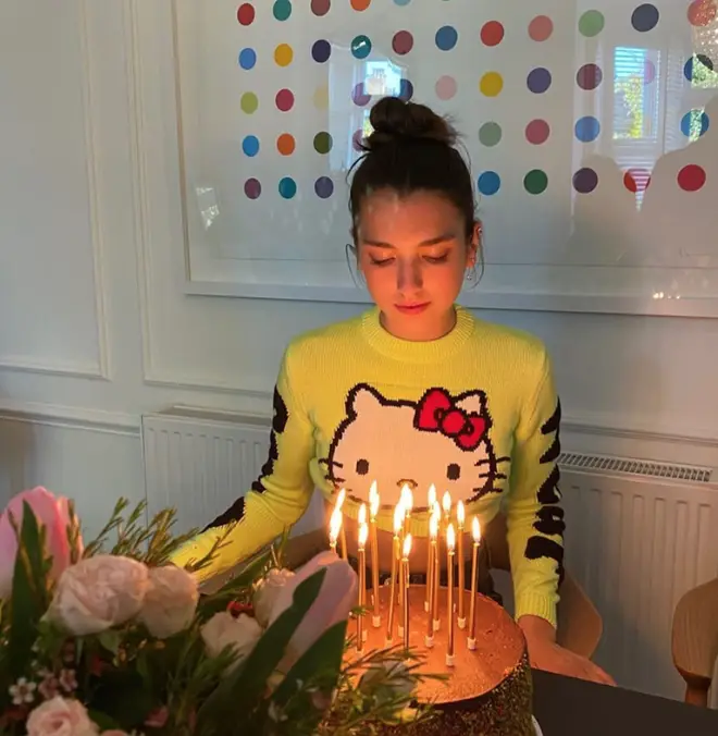 Dua Lipa's sister Rina celebrated turning 19