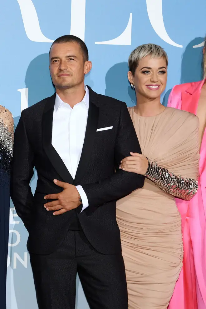Katy Perry and Orlando Bloom made their red carpet debut in 2018