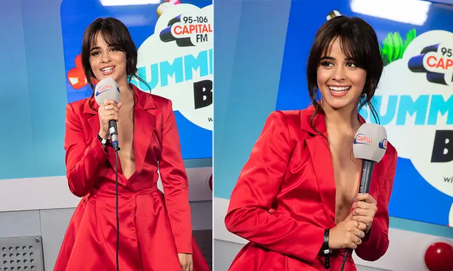 Camila Cabello took to the stage at Capital's Summertime Ball in 2018