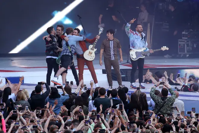 The Jonas Brothers brought out Busted at Capital's Summertime Ball in 2019