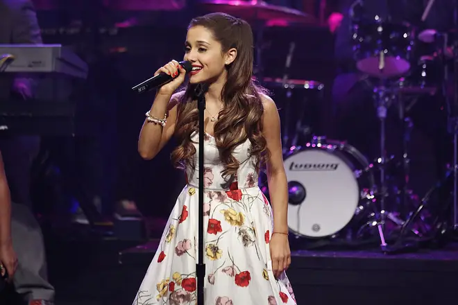 Ariana Grande's look was far more girly at the start of her pop career