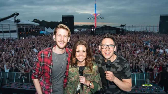 Adam, Gemma & Dylan On Stage At Fusion Festival 2018