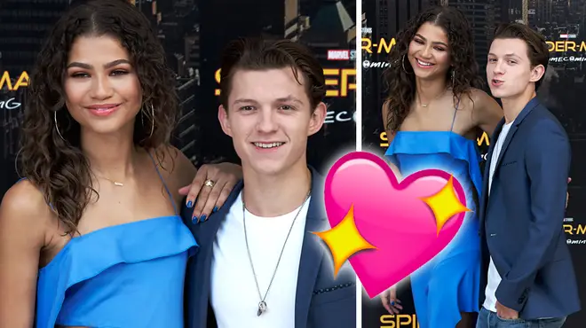 Zendaya and Tom Holland