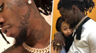 Offset has had his daughter's name inked on his face.