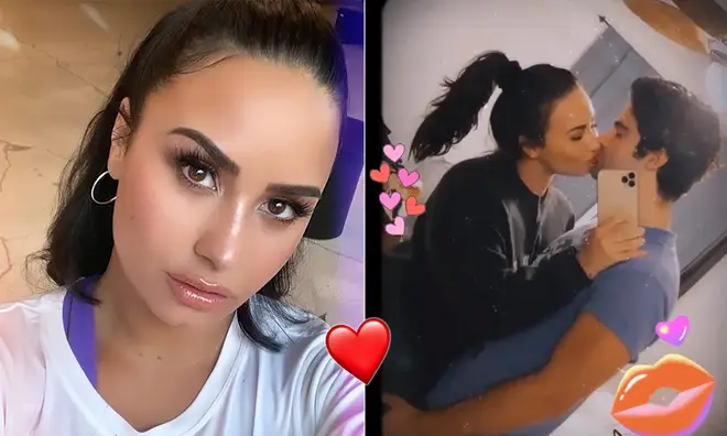 Demi Lovato has posted a series of cute snaps with her new bae Max Ehrich