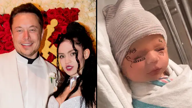 Grimes and Elon Musk forced to legally change baby's name from X Æ A-12