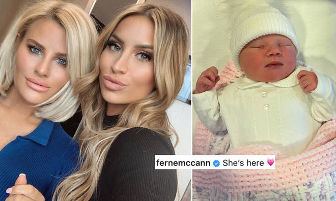 Danielle Armstrong's TOWIE co-stars have sent well wishes to her baby girl.