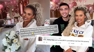 Love Island's Molly-Mae Hague enjoyed an intimate 21st birthday with Tommy Fury