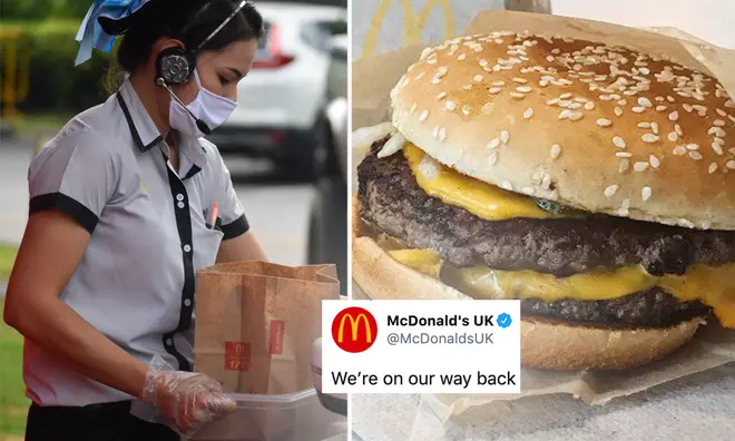 McDonald's have vowed to open all UK & Ireland drive-thrus 'by June 4'.
