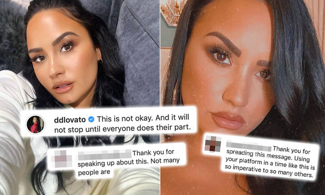 Demi Lovato took to Instagram to share her outrage following George Floyd's death