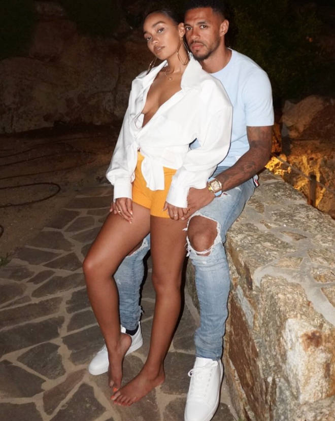 Andre Gray and Leigh-Anne met in Marbella in 2016