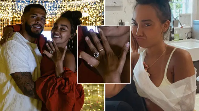 Leigh-Anne Pinnock broken finger