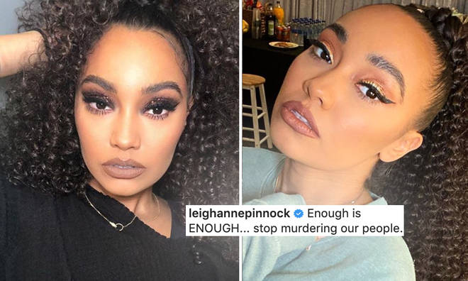 Leigh-Anne Pinnock posted a powerful message on Instagram.