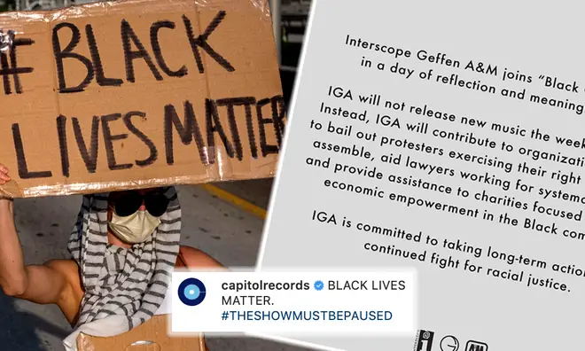 Record labels to 'Black Out' in solidarity with Black Lives Matter