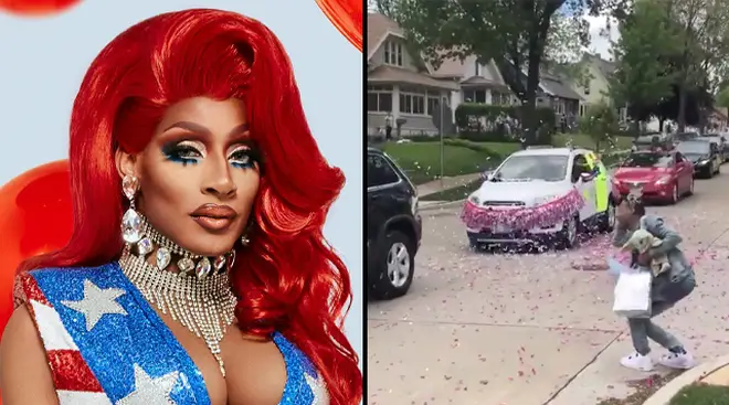 Jaida Essence Hall was crowned the winner of RuPaul's Drag Race via a video call due to social distancing rules.