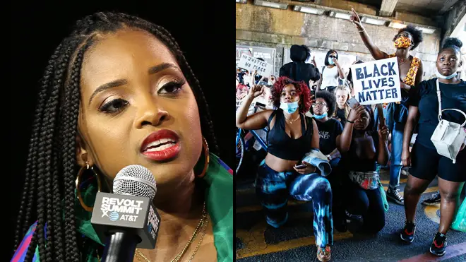Tamika Mallory says "America has looted black people" in Black Lives Matter speech