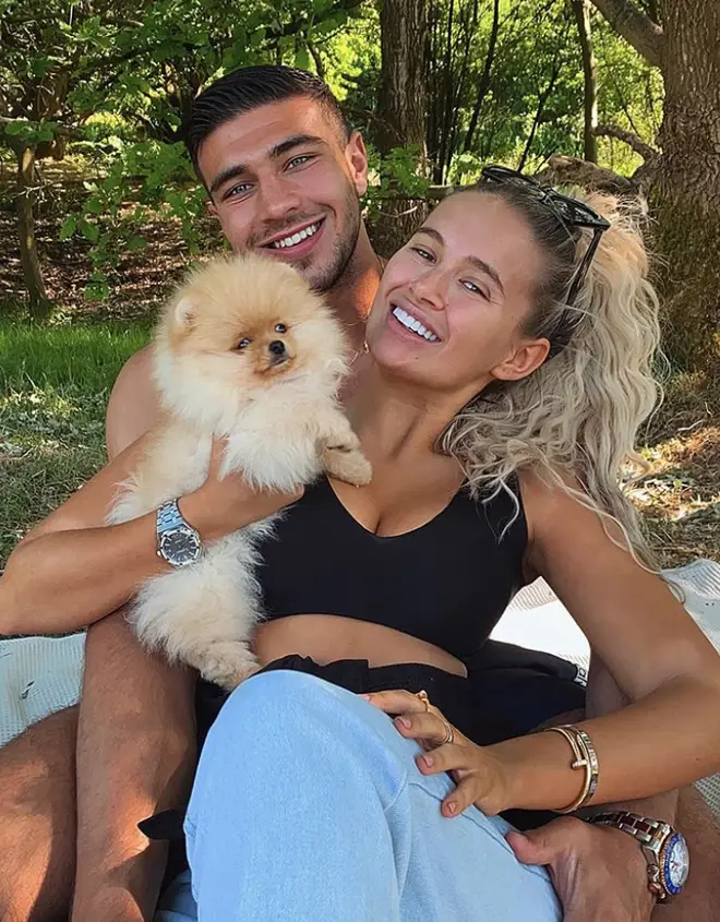 Molly-Mae Hague and Tommy Fury started an Instagram account for their pup