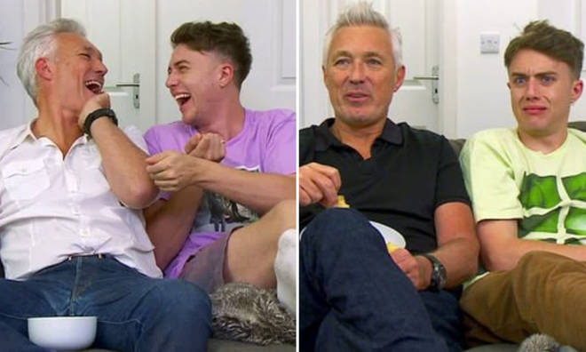 Roman and his dad, Martin, are looking forward to appearing on Celebrity Gogglebox 2020.