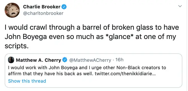 Directors back John Boyega after rousing Black Lives Matter speech