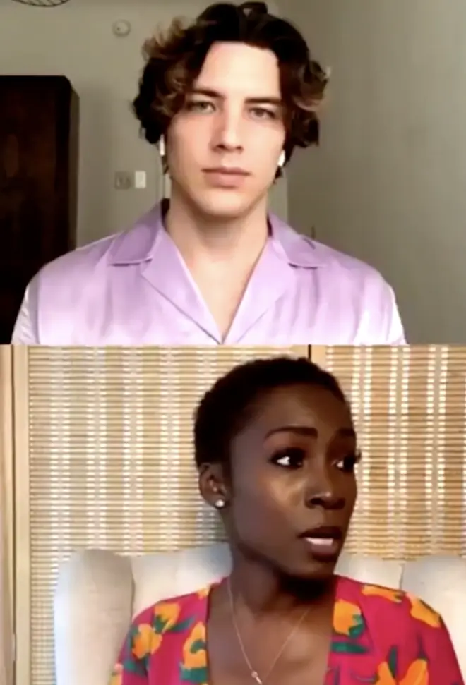 Angelica Ross and Cody Fern discussed the BLM movement on Instagram live
