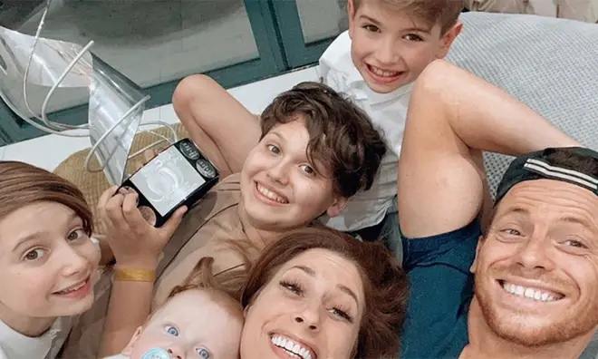 Stacey Solomon and boyfriend Joe Swash have four children altogether