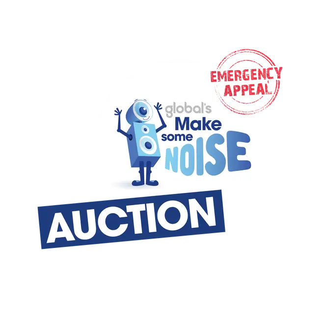 Bid on some one-of-a-kind prizes through the Global’s Make Some Noise auction