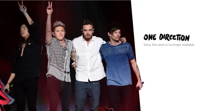 One Direction's Online Shop Has Closed