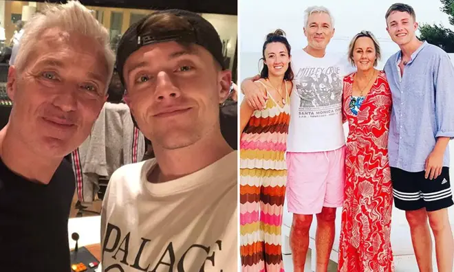 Roman Kemp has a famous family.