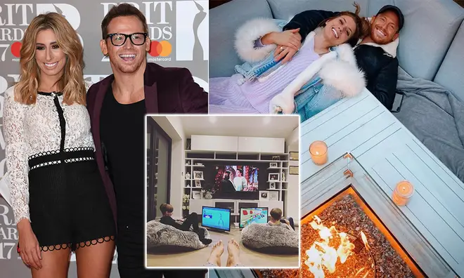 Stacey Solomon and Joe Swash live in Essex together with their children