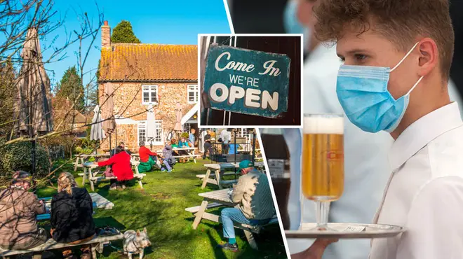 Pub gardens in the UK are rumoured to re-open on 22 July