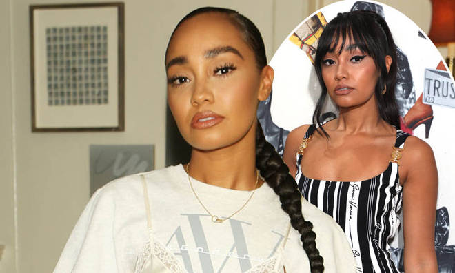 Leigh-Anne Pinnock was seen filming at the London BLM protest