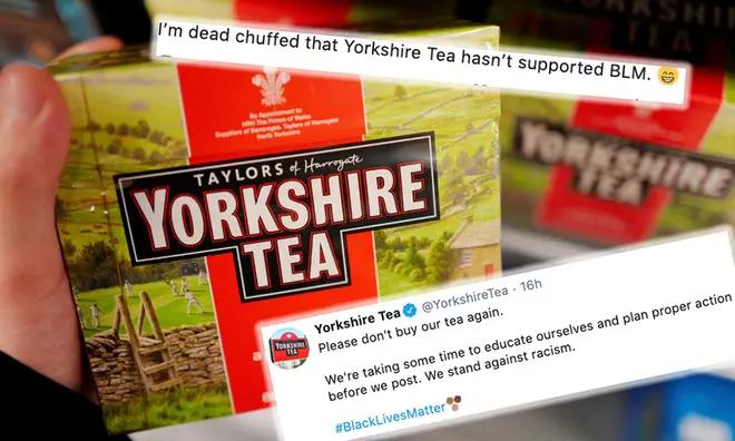 Yorkshire Tea shut down customer 'relieved' they didn't speak out over BLM